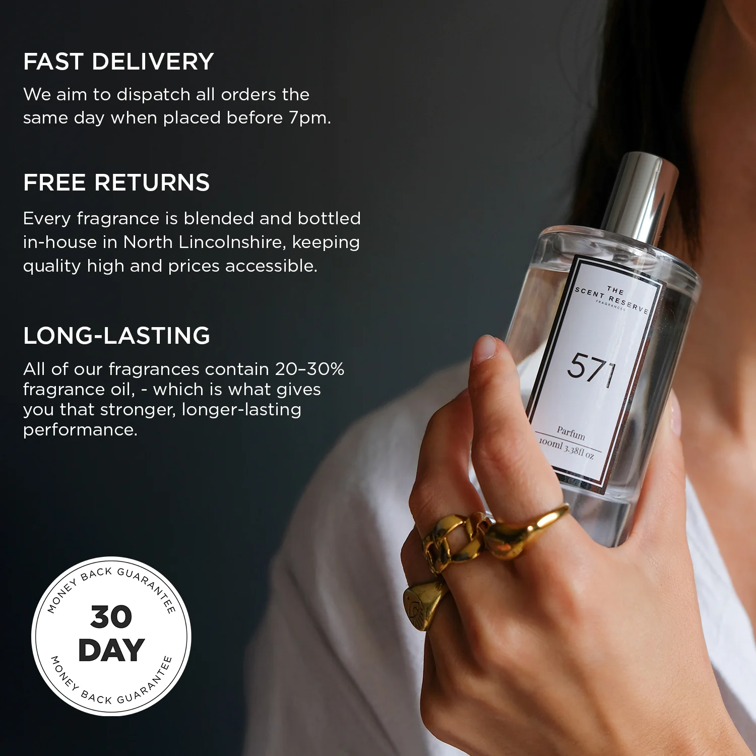 6 x 100ml Perfume Bottles - Image 5